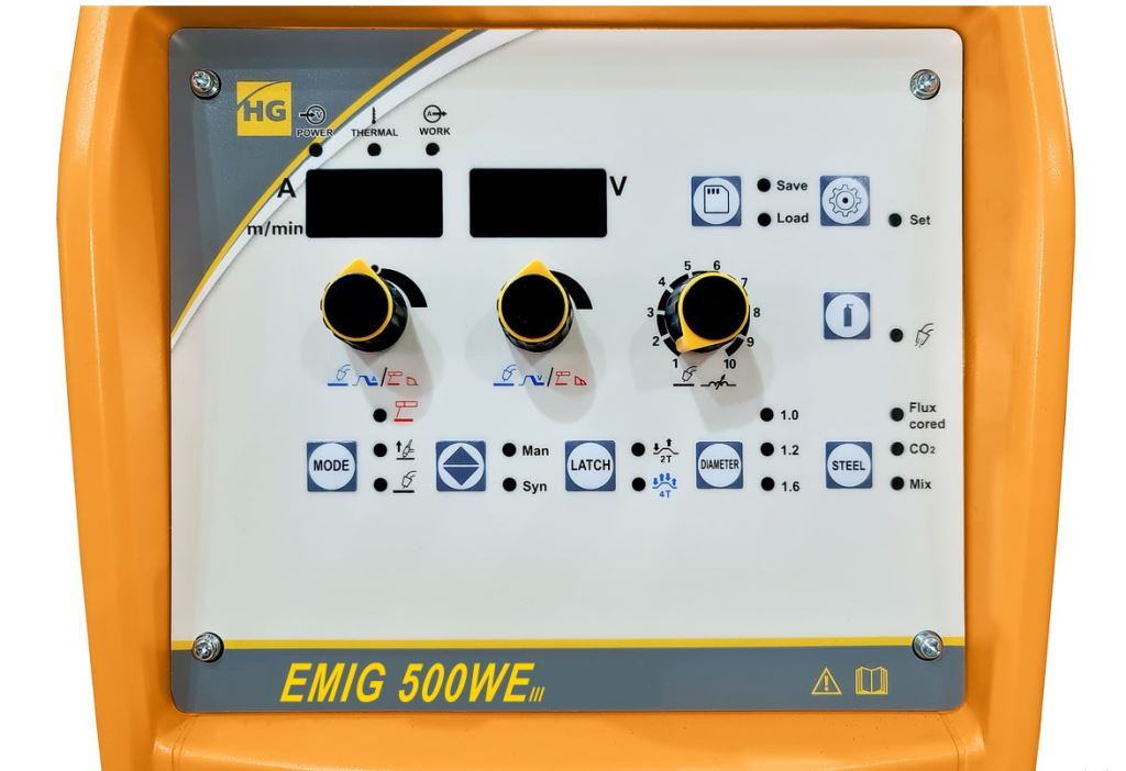 Сварочный полуавтомат HUGONG EMIG 500WE III - цифровой, подающий
